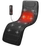 Snailax Full Body Massage Mat with Heat, Electric Back Massager Pad for Pain Relief - Perfect Gift