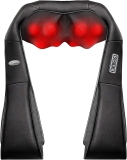 Cotsoco Shiatsu Shoulder & Neck Massager with Heat | Deep Tissue Massage Pillow | Pain Relief for Home, Office, Car | Best Gift