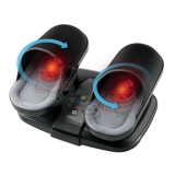 HoMedics Shiatsu Flex Ankle Foot Massager with Heat, Air Compression, Adjustable Intensity