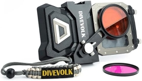 DIVEVOLK SeaTouch 4 MAX Red/Purple Filter Kit for iPhone 12-16Pro