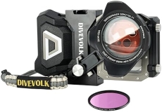 DIVEVOLK SeaTouch 4 MAX Kit with 0.6X Wide Angle Lens for iPhone 12-16 Pro Max