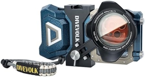 DIVEVOLK SeaTouch 4 MAX Blue Ocean Kit for iPhone 12/13/14/15 Pro Models