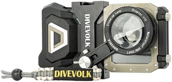 DIVEVOLK SeaTouch 4 MAX Underwater Phone Housing Kit with Macro Lens for iPhone 12-15 Series
