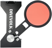 DIVEVOLK Seatouch 4 Max Housing Expansion Clamp with Red/Purple Filters + Conversion Ring