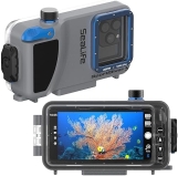 SeaLife SportDiver S Compact Scuba Housing - Dive to 100', Waterproof Photography, Easy Controls - iPhone & Smartphone Compatible