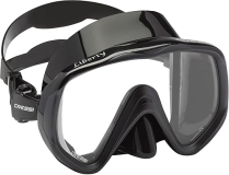 Cressi Perfect View Scuba Diving Mask with Panoramic Lenses - Liberty: Italian Design