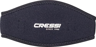 Cressi Neoprene Mask Strap Cover - Comfortable Diving Mask Cover