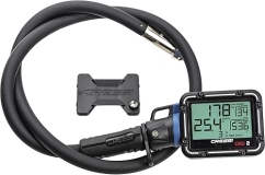 Cressi Scuba Diving Pressure & Depth Gauge Set - Easy to Read & Carry - Digi2, Made in Italy