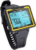 Cressi Scuba Dive Computer with Digital Compass & Wide Screen Display - Raffaello: Made in Italy