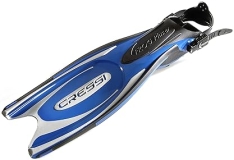 Cressi Adult Open Heel Scuba Diving Fins | Frog Plus - Made in Italy