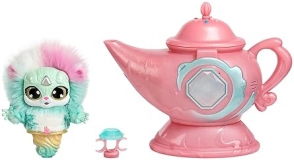 Magic Mixies Genie Lamp with Interactive Plush Toy - 60+ Sounds. Real Misting Lamp. Kids 5+. Amazon Exclusive