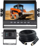 ATPTK 1080P AHD Rear View Backup Camera System with Night Vision - IP69K Waterproof, Vibration-Proof for Trucks & Heavy Equipment