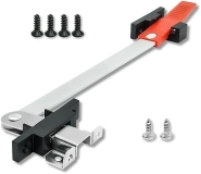 RV Emergency Window Latch with Red Handle for Travel Trailer