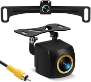 Vampolo 1080P AHD License Plate Backup Camera, 170° Wide Angle Rearview, Car/SUV/RV [HD/AHD]