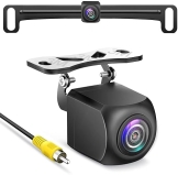 Pixelman HD Backup Camera with Wide View Angle & Night Vision - IP69 Waterproof Rearview Camera for Car, SUV, RV'