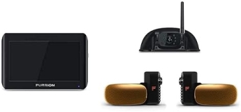 Furrion Vision S 3-Camera Wireless RV Backup System with 5" Monitor - Rear Sharkfin, Side Cameras, Night Vision - FOS05TAEN