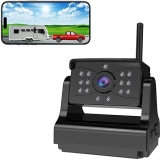 Casoda Rechargeable Wireless Backup Camera for Trailer Truck RV - Clear Signal & Picture