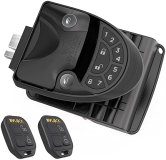 RVLOCK V4 Keyless Entry RV Door Lock with Remote - Secure Camper Latch Replacement for Trailers