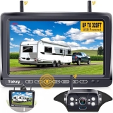 Yakry Wireless RV Backup Camera with Night Vision HD 1080P Monitor - Yakry Y27-N