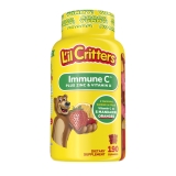 L'il Critters Immune C Kids Gummy Vitamins, Fruit Flavored, 190 Count - Boost Your Child's Health