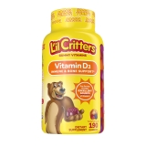 L'il Critters 190 Count L'il Critters Vitamin D Gummy Bears for Kids