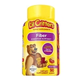 L'il Critters Kids Fiber Gummy Bears - 90 Count, Packaging Varies