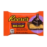 Reese's Big Cup Chocolate Lava Peanut Butter Cups Candy, 1.4 oz Pack