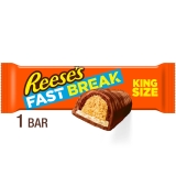 Reese's Fast Break King Size Candy Bar - Milk Chocolate, Peanut Butter, Nougat - 3.5 oz