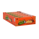 Reese's Take5 5-Layer Candy Bars Box, 1.5 oz, 18 Count