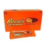 Reese's Nutrageous Peanut Butter Caramel Bars, 1.6 Oz, 18 Count, 3 Pack