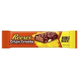Reese's Peanut Butter Candy Bar Crispy Crunchy King Size Bars, Pack of 18