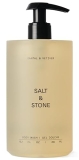 SALT & STONE Antioxidant-Rich Body Wash with Santal & Vetiver | Nourish Skin with Niacinamide & Hyaluronic Acid | Paraben-Free (15.2 fl oz)