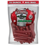 Old Trapper Jalapeno Smoked Beef Stick 15oz in Resealable Bag by Old Trapper