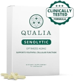 Qualia Senolytic Supplement for Optimal Cell Repair & Rejuvenation, Natural Zombie Cell Eliminator | 1-Month Supply