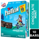 ZBAR Chocolate Mint Protein Snack Bars | Gluten-Free | 10ct Pack