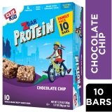 ZBAR Gluten-Free Zbar Protein Chocolate Chip Snack Bars, 10ct