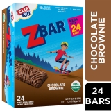 ZBAR Organic Zbar Chocolate Brownie Soft Baked Granola Bars, 24ct