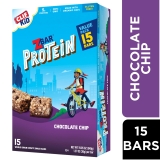 ZBAR Gluten-Free Zbar Protein Chocolate Chip Snack Bars, 15ct