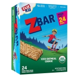 ZBAR Iced Oatmeal TSF6 Soft Baked Snack Bars - USDA Organic Granola Bars (24 Pack)