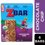 ZBAR Organic Chocolate Chip Zbar Soft Baked Granola Bars, 6ct