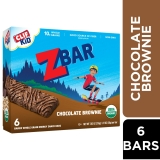ZBAR Organic Chocolate Brownie Zbar Snack Bars - Plant-Based - Non-GMO - 1.27 oz (Pack of 2)