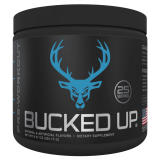 Bucked Up Blue Raz Pre-Workout Powder with Vitamin B12 & 200mg Caffeine - 25 Servings