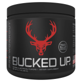 Bucked Up Pre-Workout Powder Blood Raz, 200mg Caffeine, 25 Servings