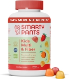 SmartyPants Kids Multi + Fiber & Omega 3 Gummy Vitamins - 120 Ct