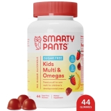 SmartyPants Vitamins Kids' Sugar-Free Omega 3 Multivitamin Gummies by SmartyPants, 44 Count