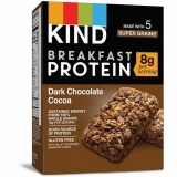 KIND Breakfast Protein Bars - Gluten-Free, Dairy-Free, Low Sodium, Dark Chocolate Cocoa - 12 Bars