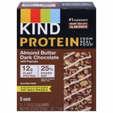 KIND Almond Butter Dark Chocolate Protein Nut Bars - Delicious & Nutritious Snack