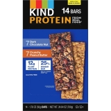 KIND Protein Bar Variety Pack - 14 Bars, Assorted Flavors