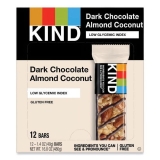 KIND Dark Chocolate Almond Coconut Fruit & Nut Bars, 1.4 oz, 12/Box
