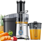 GDOR 1200W Juicer with 3.2" Feed Chute, Large Juice Jug, Titanium Cutting System - Dual Speeds, BPA-Free